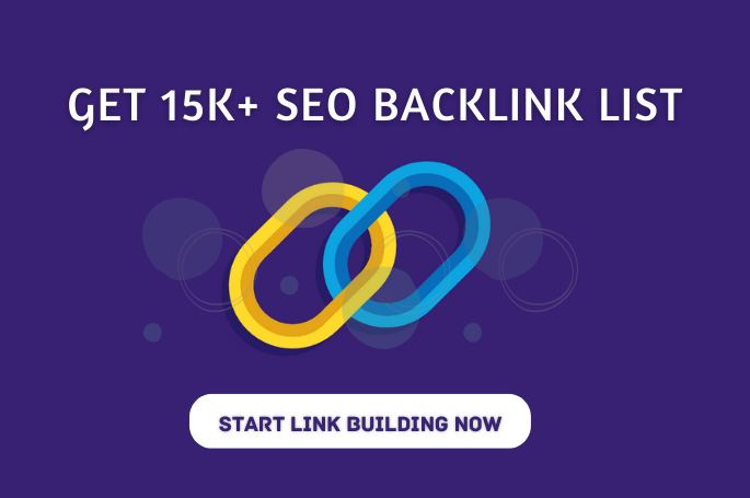 15K+ SEO Backlink Sites List